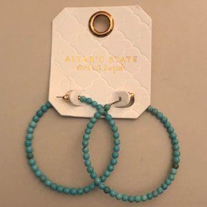 Altar'd State Teal Hoops